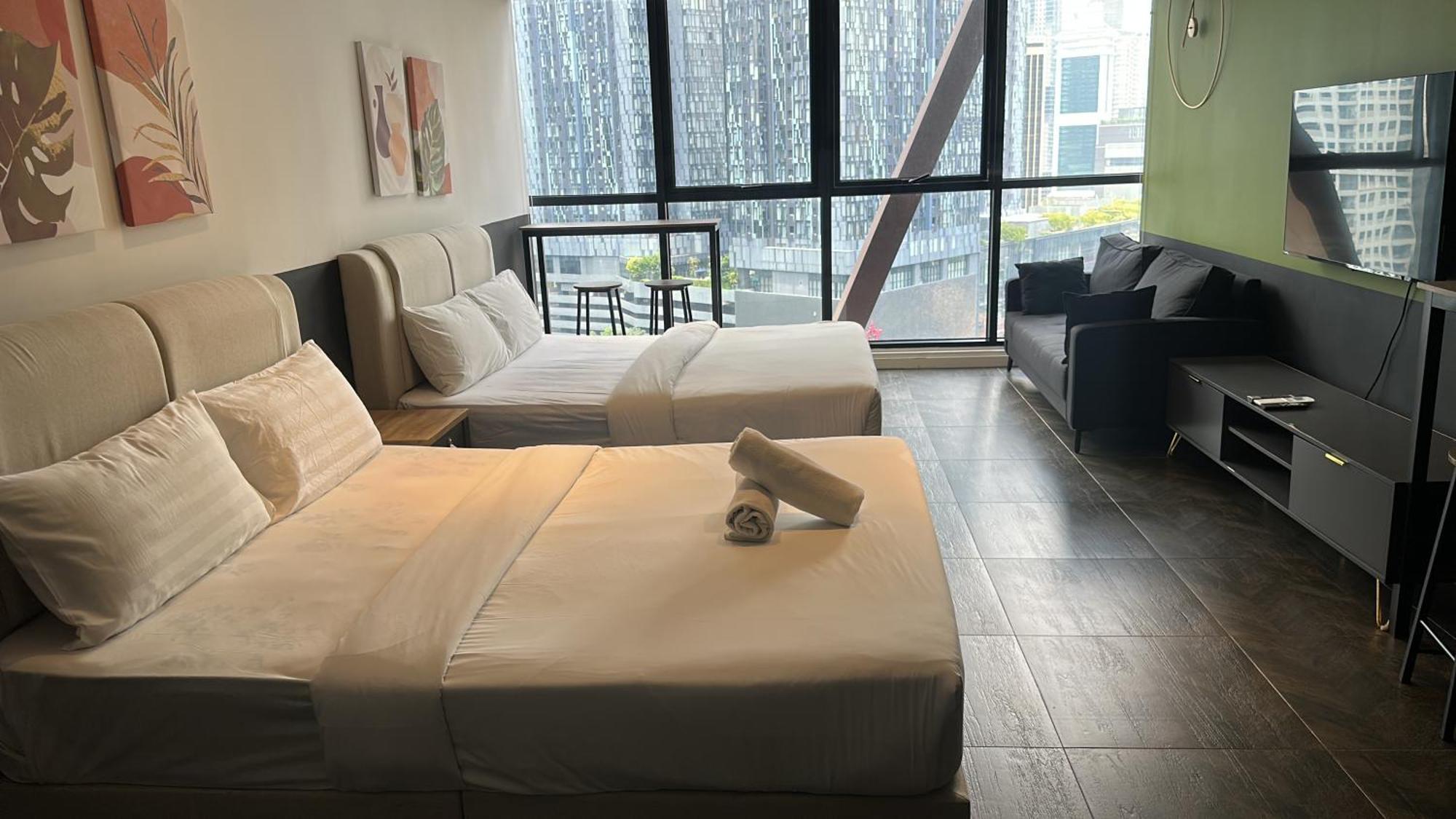 Scarletz Suites Twin Tower Klcc Kuala Lumpur By Okidoki Exterior foto